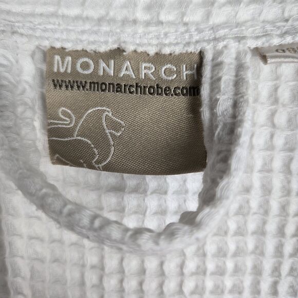 Iron Mountain Hot Springs Spa Glenwood Springs Colorado Waffle Knit Robe OSFM - Picture 3 of 6